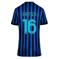 Inter Milan Davide Frattesi #16 Hemmatröja Kvinnor 2025-26 Korta ärmar Inter Milan Davide Frattesi #16 Hemmatröja Kvinnor 2025-26 Korta ärmar